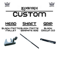 Lombardi Golf Custom Black Matte Mallet Golf Putter