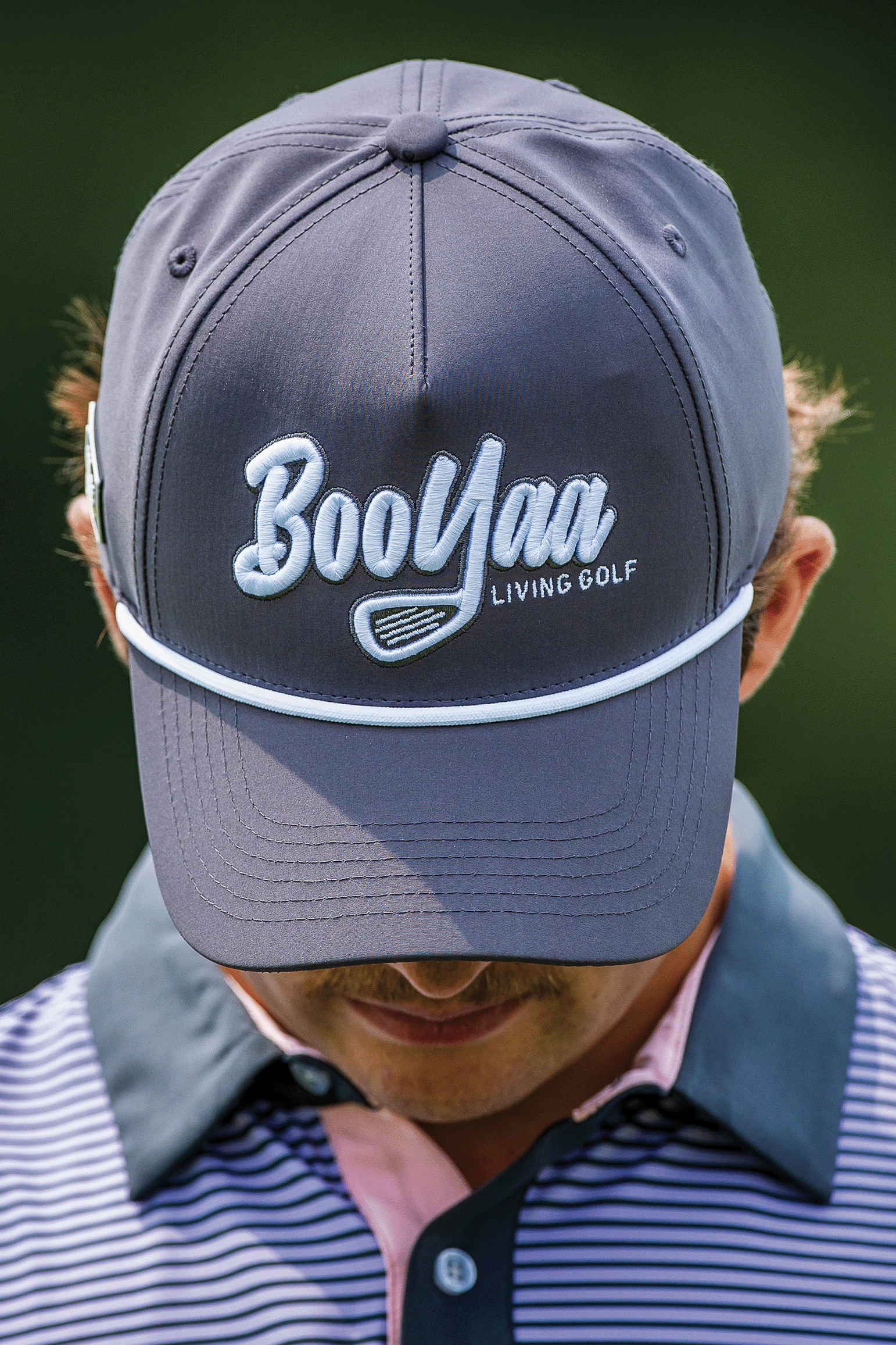 BooYaa Premium Golf Cap - GRAY CLASSIC
