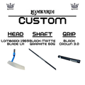 Lombardi Golf Custom Blue 1969 Double Wide Blade Left Hand Golf Putter