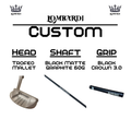 Lombardi Golf Custom Silver Trofeo Mallet Golf Putter