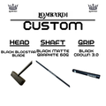 Lombardi Golf Custom Black Blocstar Blade Golf Putter