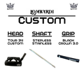 Lombardi Golf Custom Black Tour 34 Mallet Golf Putter