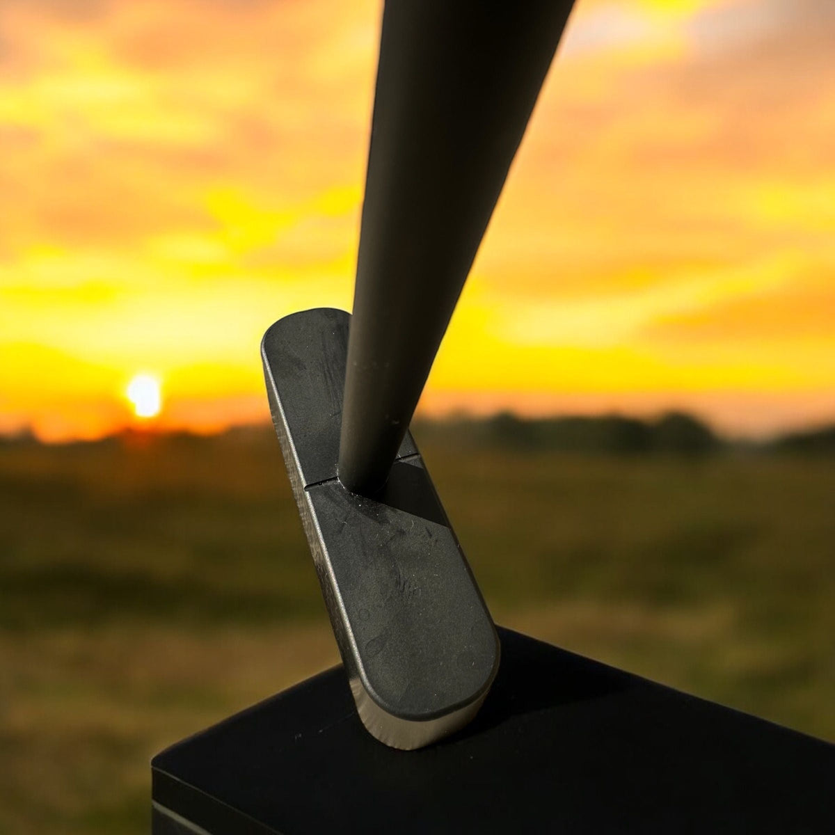 Lombardi Golf Custom Black Blocstar Blade Golf Putter