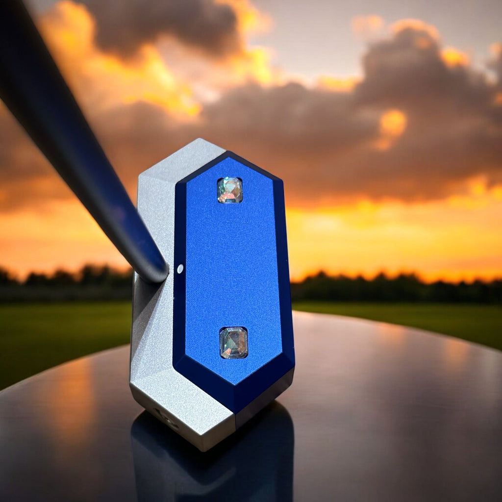 Lombardi Golf Custom Blue Sapphire Mallet Golf Putter