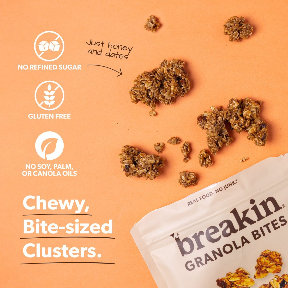 Coffee Hazelnut Oat Clusters
