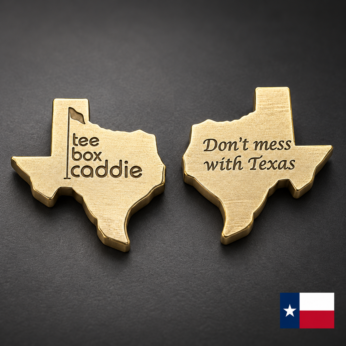 Texas TBC Golf Ball Marker
