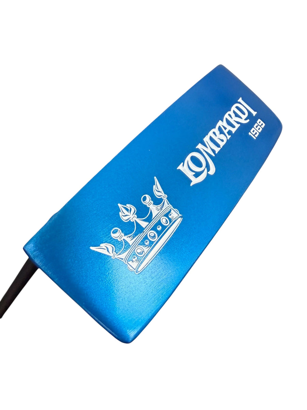Lombardi Golf Custom Blue 1969 Double Wide Blade Left Hand Golf Putter