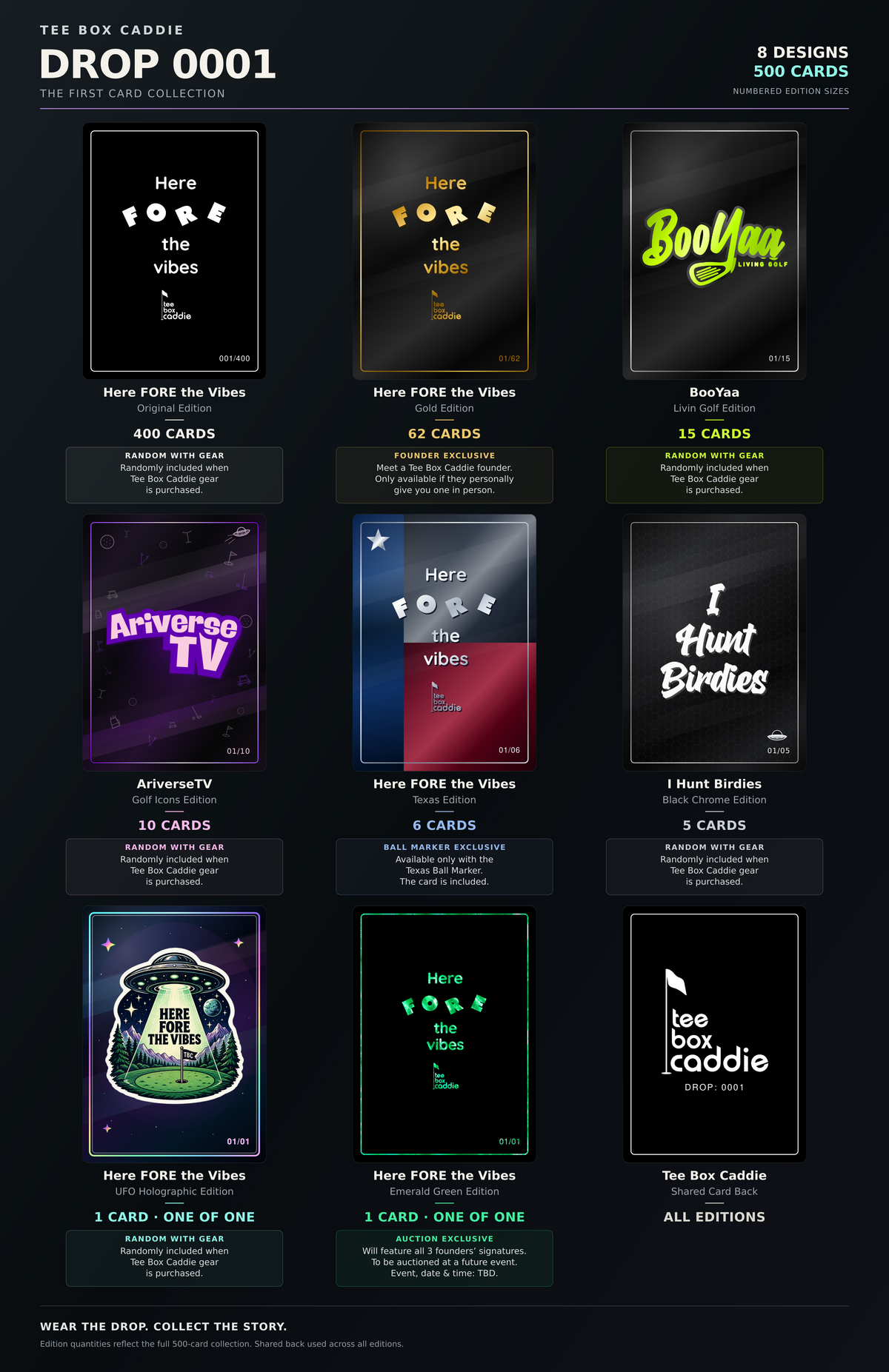 TBC Drop 0001 Cards