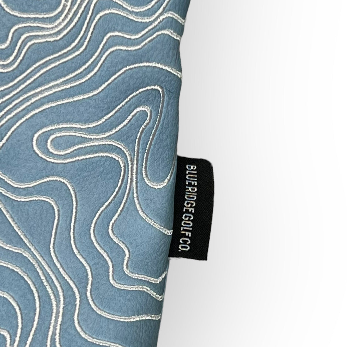 Topographic Edition - Carolina Blue / Embroidered Pure White