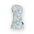Topographic Edition - Pure White / Embroidered Carolina Blue