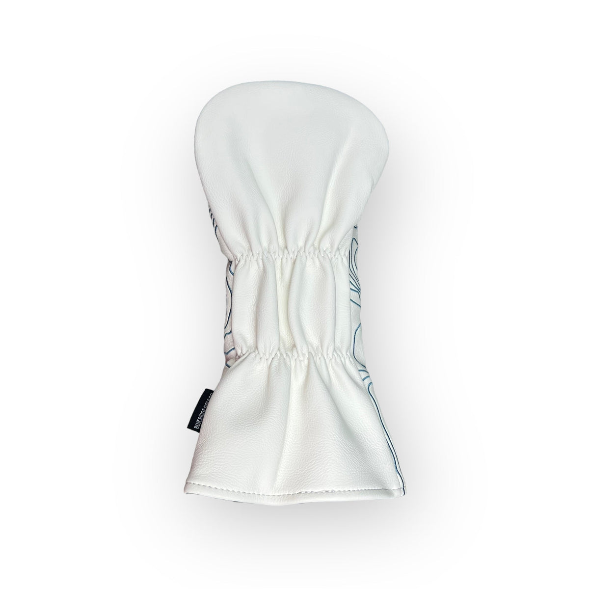 Topographic Edition - Pure White / Embroidered Carolina Blue