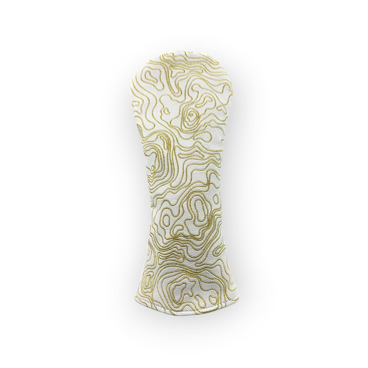 Topographic Edition - Pure White / Embroidered Sunrise Gold