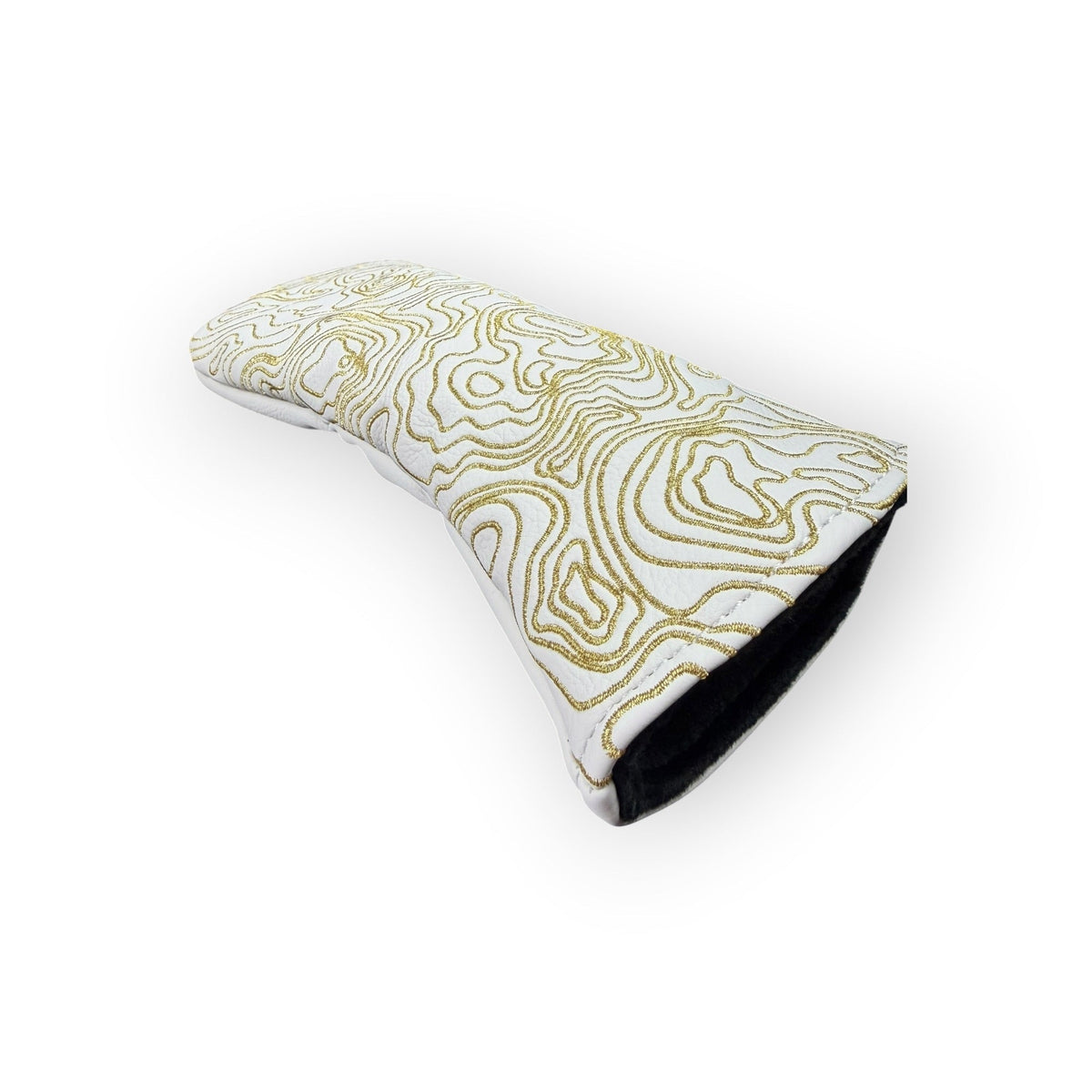 Topographic Edition - Pure White / Embroidered Sunrise Gold