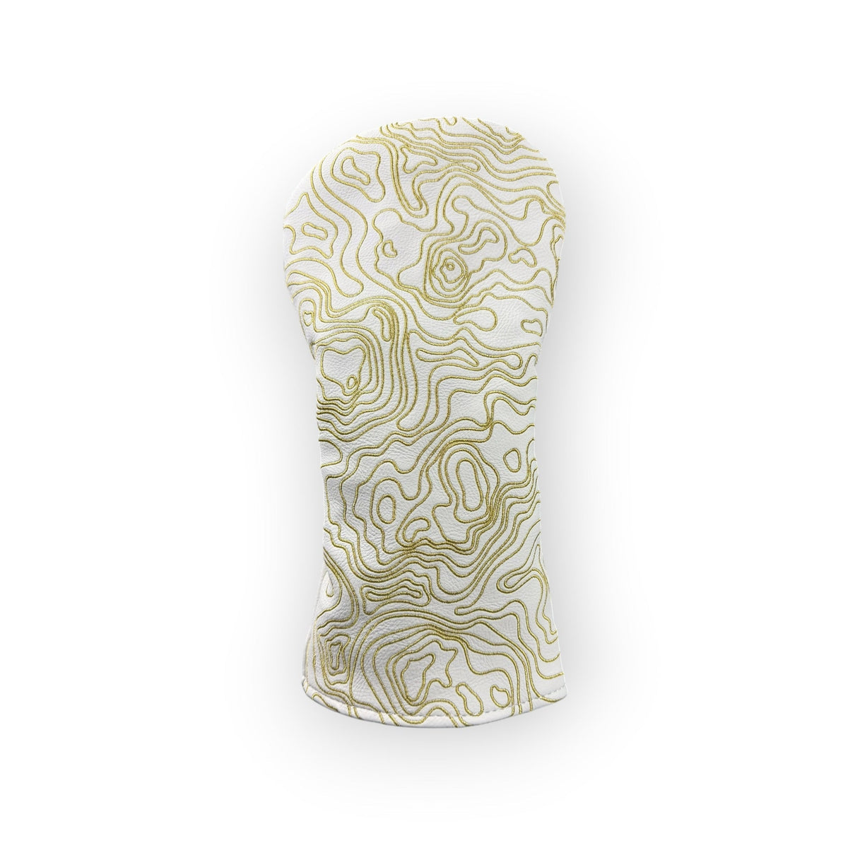 Topographic Edition - Pure White / Embroidered Sunrise Gold